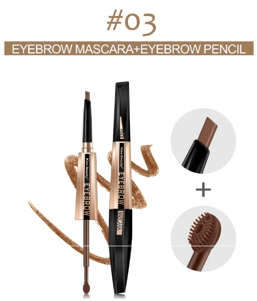 Kiss beauty водостойкий стойкий немаркировочный карандаш для бровей - Цвет: 03