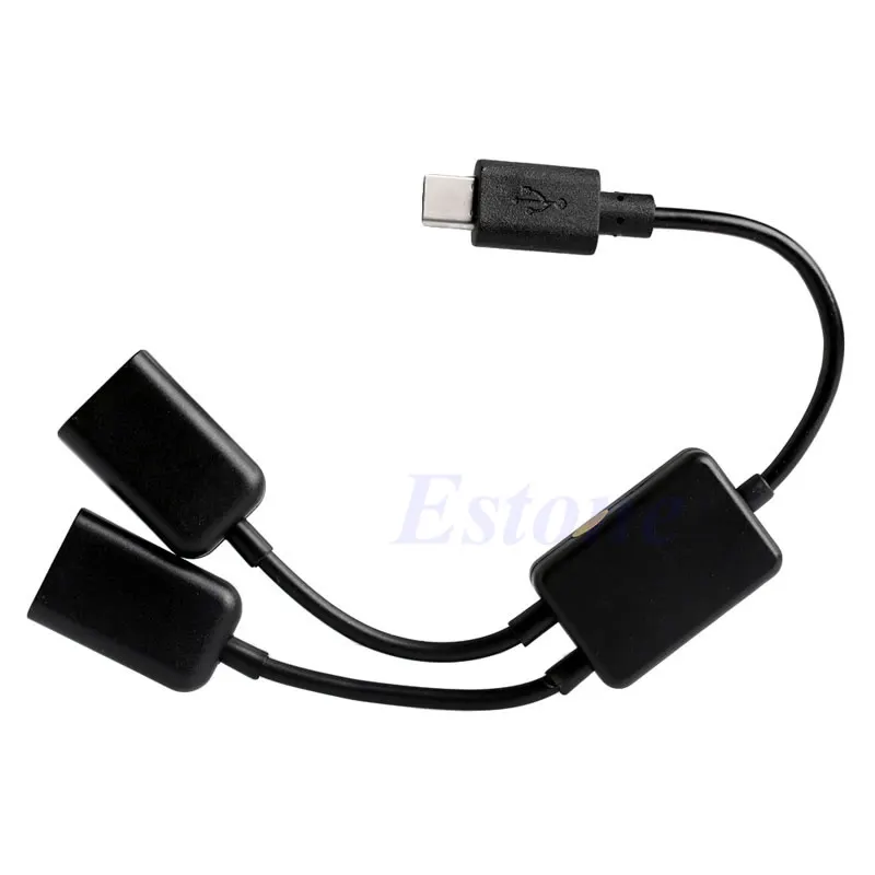 2in1-USB-3-1-Type-C-To-Micro-USB-2-0-Power-Charging-Host-OTG-Hub-Cable-Adapter