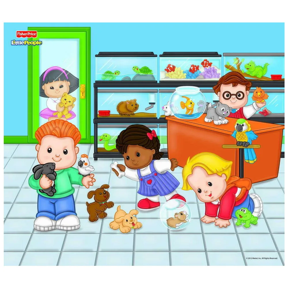 Пазл Приключения Fisher-Price FP 37787 6в1х24 детали