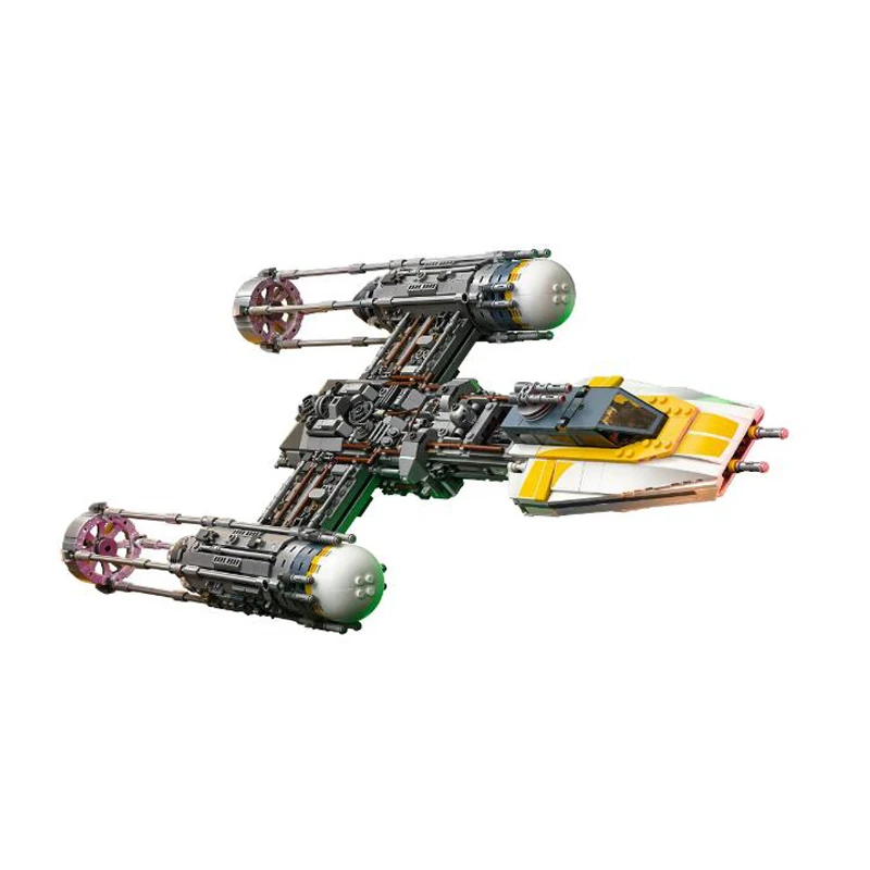 

In Stock 05143 Star Wars Series Y-Wing Starfighter building block brick educational toys compatible with 75181