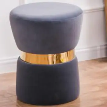 

Cloth Art Low Stool Living Room Sofa Stool Footstool Fashion Creative Makeup Stool Small Stool Household Shoes Change Rou