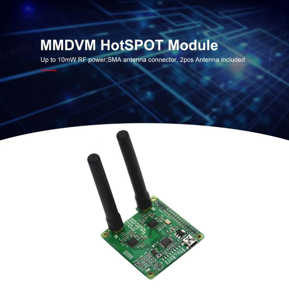 USB порт дуплексный MMDVM модуль точки доступа поддержка P25 DMR ycf OLED для Raspberry Pi с 2 шт антенной Rev 1,2