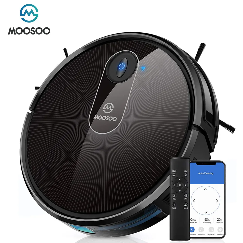 MOOSOO MT720 Wi Fi Robot Vacuum Cleaner 