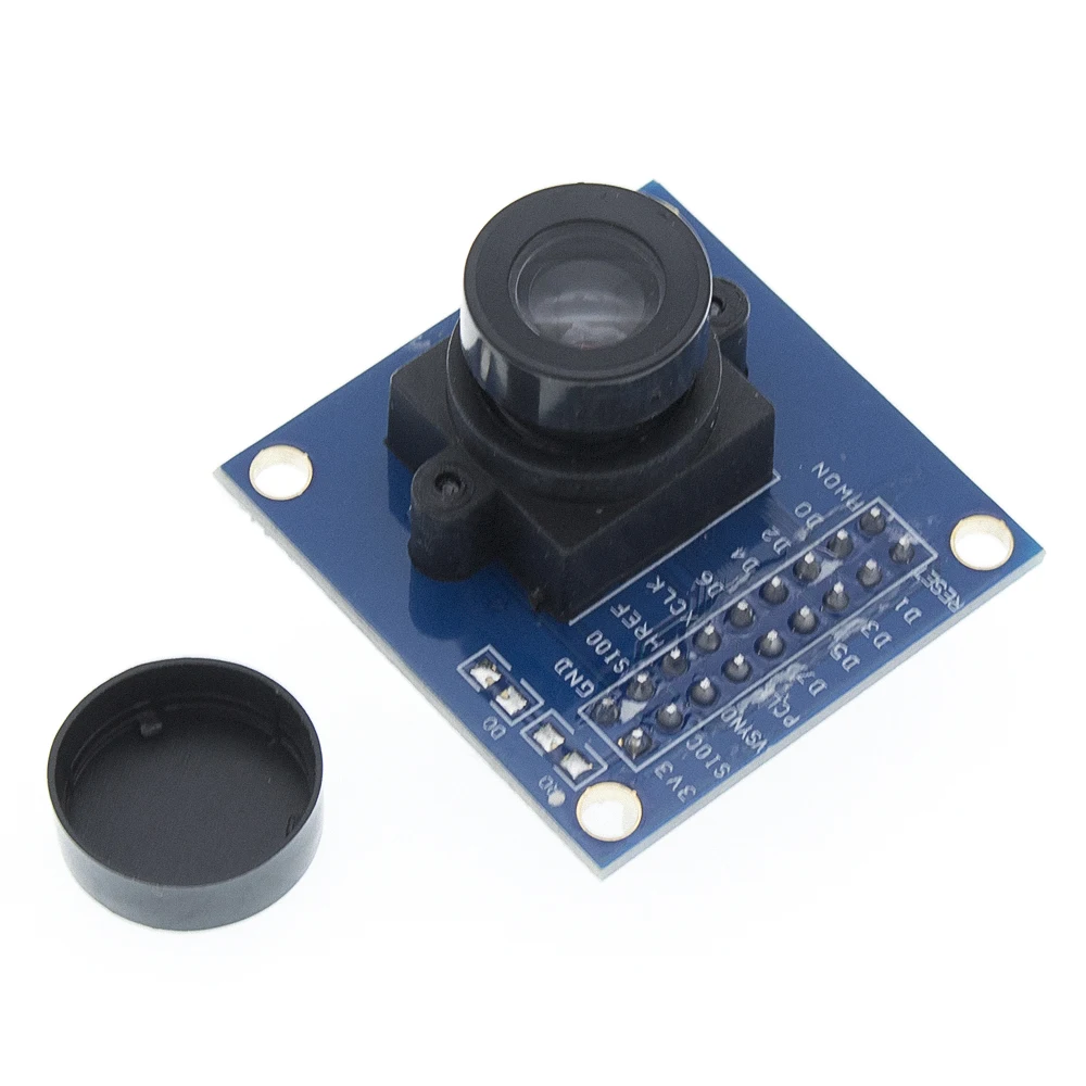 OV7670 camera module Supports VGA CIF auto exposure control display active size 640X480 | Электроника