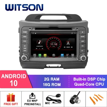 

WITSON Android 10.0 2GB RAM 16GB FLASH Car Audio Video For KIA SPORTAGE 2010-2014 (New Version) Touch Screen Car Radio GPS