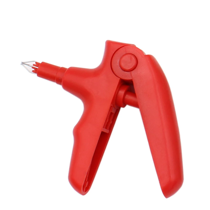 1 шт. стоматологический ортодонтический лигатурный пистолет стоматологический лабораторный продукт, используемый для лигатурных галстуков стоматологические лабораторные инструменты инструмент - Цвет: red
