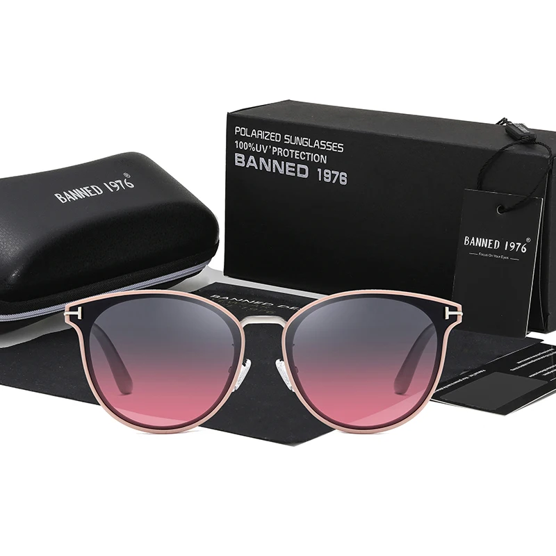 2021 Aviation Polarized Lady Sunglasses Cat Eye Fashion Women Sun Glasses luxury Woman Female Brand New oculos de sol