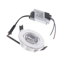 1 Вт Светодиодный светильник 85-265 в мини-потолочный светильник