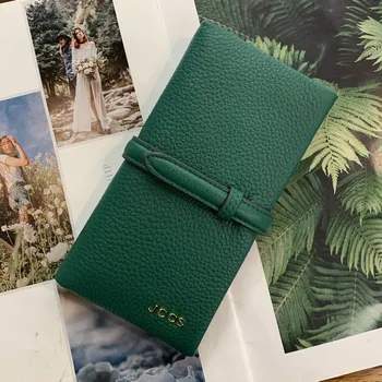 

JCCS 2020 New Genuine Leather Designer Wallets Famous Brand Women Wallet Fashion Cell Phone Pocket ladies Luxury Long Purs