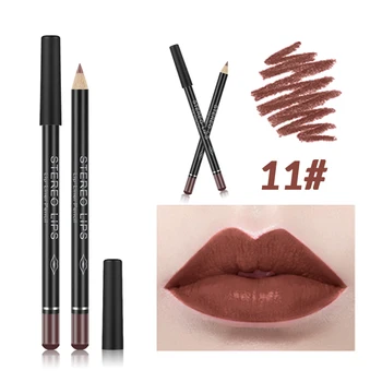 립스틱 펜슬 립 라이너 펜, 오래 지속되는 방수 화장품, 여성 뷰티 메이크업, 매트 Maquillaje TSLM1, 12 색