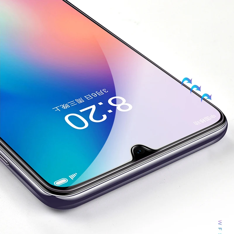 Закаленное стекло для xiaomi mi cc9e полное покрытие протектор экрана предварительно mi um xiaomi cc9 Защитная стеклянная пленка 2.5D mofi изогнутый