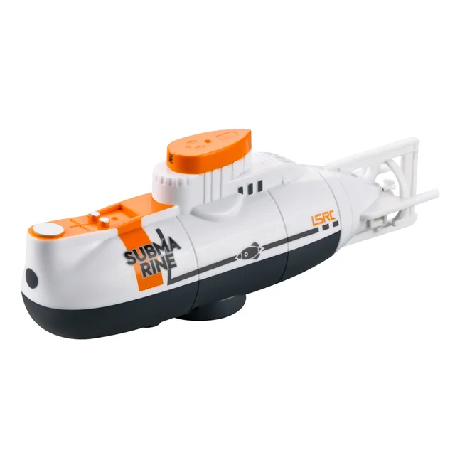 6CH Mini Remote Control RC Submarine Hover Function Puzzle Early Expanding Thinking Toy for for Aquarium Kids Toy 6