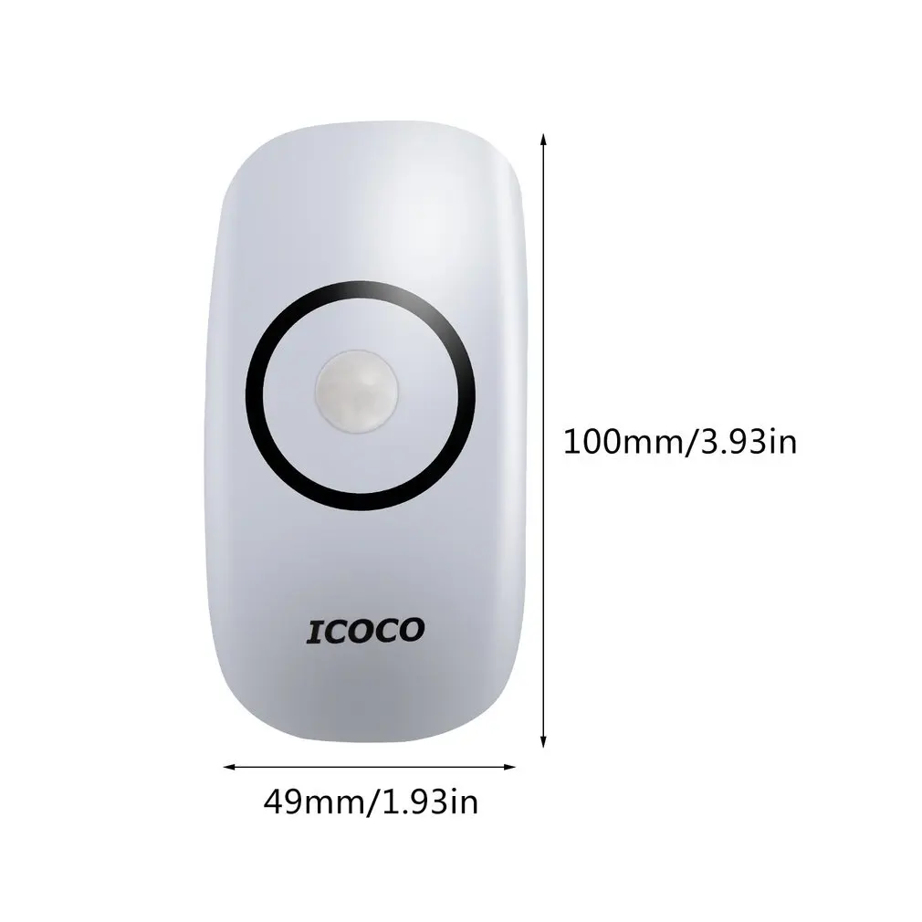 ICOCO прочный 18 шт. светодиодный датчик длительного срока службы, устойчивый к погодным воздействиям, автоматическое отключение, безопасность, ночник, светодиодный датчик движения