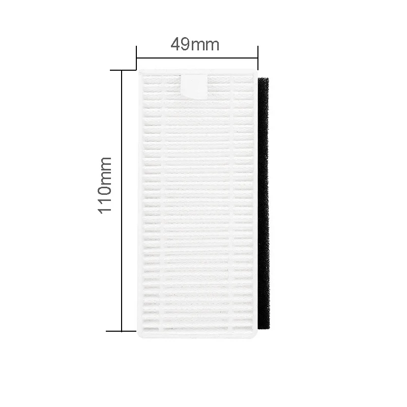 Lefant 로봇 진공 청소기 헤파 필터 사이드 브러시 걸레 예비 부품 교체, M200, M201, M520, M571, T700 과 호환