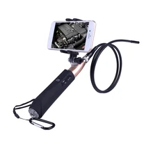 WiFi Wireless Endoscope Built-in 8 LED Lights IP67 Waterproof with Phone Holder 8mm Lens HD Borescope Inspection Camera
