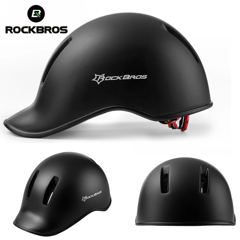 ROCKBROS EPS+ PC велосипедный шлем цельно-Формованный дышащий досуг мода для женщин и мужчин регулируемый мото MTB велосипедный шлем 57-62 см