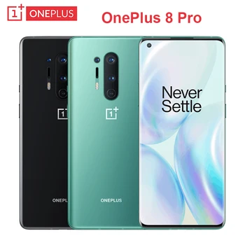 Перейти на Алиэкспресс и купить Смартфон OnePlus 8 Pro, 2020 дюйма, 8 + 6,78 ГБ, Snapdragon 128, 2K, 865 Гц, 48 + 48 МП, NFC, IP68, 30 Вт