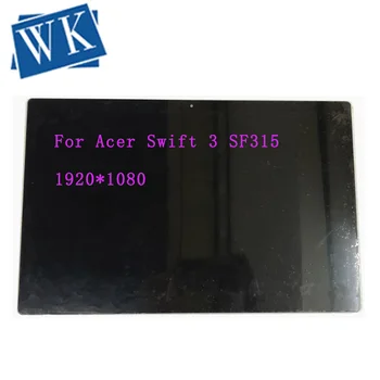 

15.6''Laptop LCD LED Screen Digitizer Assembly For Acer Swift 3 SF315 SF315-51G SF315-41 NV156FHM-N48 With No-Frame 1920*1080