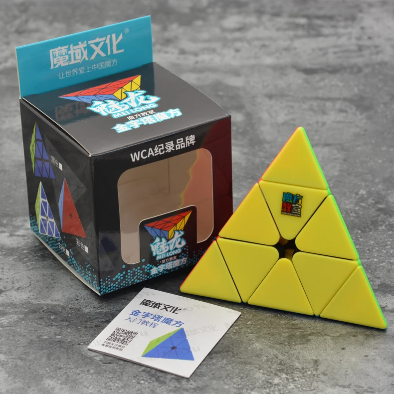 Moyu Cubing класс Meilong 3x3 Pyra Magic Minx speed треугольный куб игрушечные пирамидки Magico Cubo для детей развивающие игрушки подарок