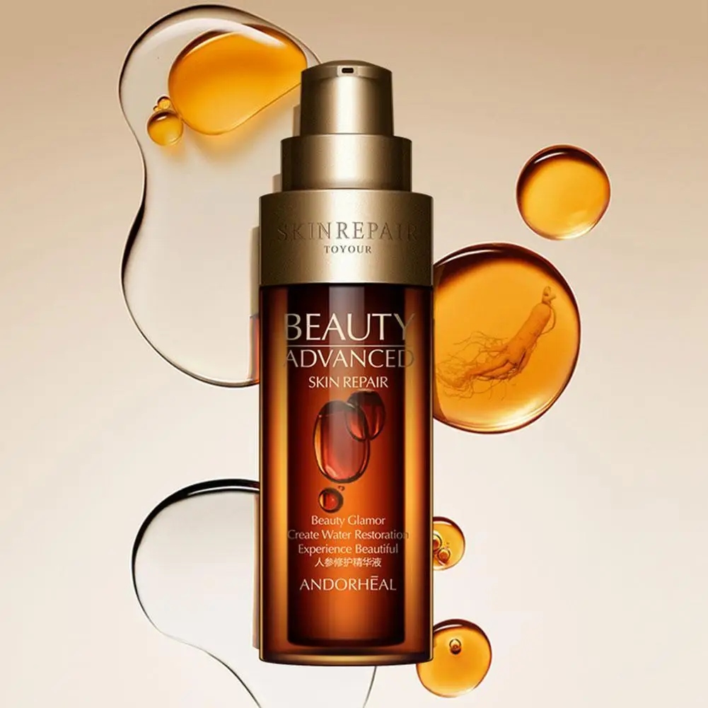 

Anti Wrinkle Face Serum Hyaluronic Acid Ginseng Essence Vitaminis Collagen Pore Minimizer Moisturizing Firm Aging Skin Care