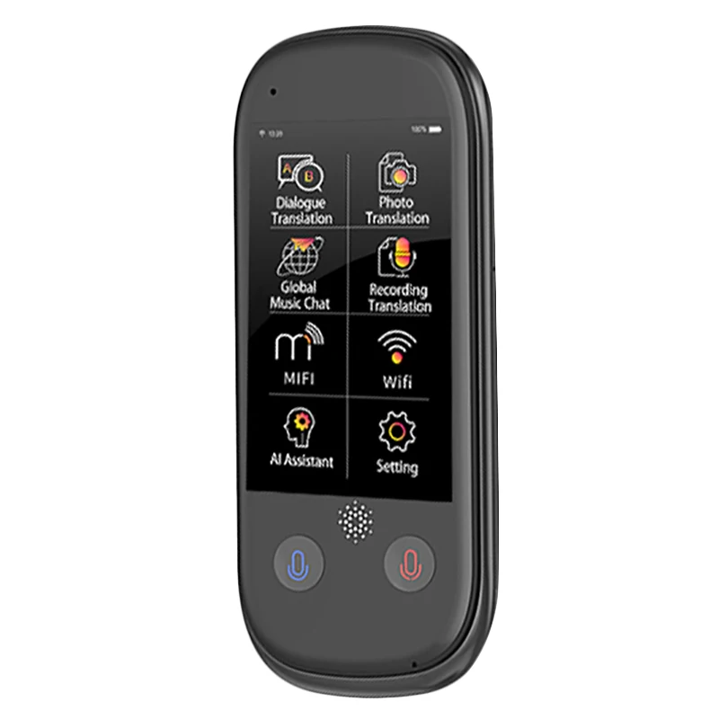 

New K1 Pro Photo Translation AI Smart Voice 75 Languages Real-Time Face-To-Face WIFI 2.4inch TFT 12MP Multi-Function Translator(