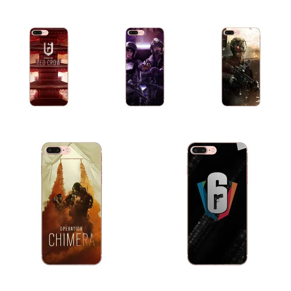 

Soft Cell Case For Huawei Honor Mate 7 7A 8 9 10 20 V8 V9 V10 G Lite Play Mini Pro P Smart Games Rainbow Six Siege Valkyrie Logo