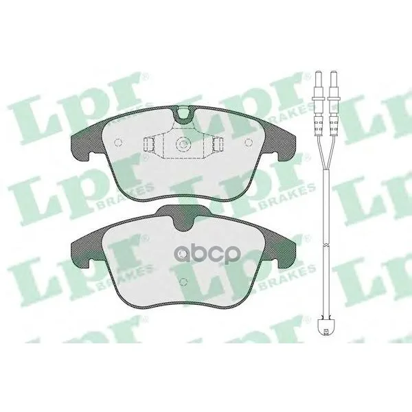 Колодки Тормозные Citroen C5 1.6-2.0 08- Передние Lpr 05p1486a Lpr арт. 05P1486A