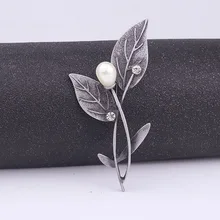 Европейский и американский лидер продаж аксессуары Henson филиал инкрустированные жемчугом Винтажная брошь женская универсальная классная брошь