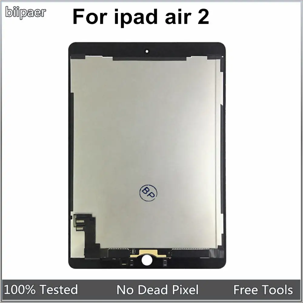 LCD Display Touch Screen Digitizer Assembly for iPad Air 2 A1566 A1567 White 