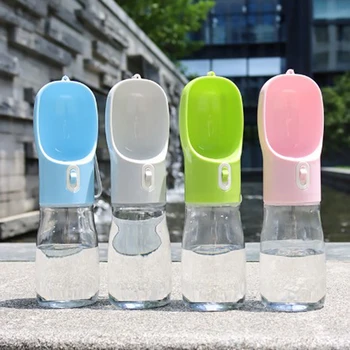 

Portable Pet Dog Water Bottle For Dogs Multifunction Dog Food Water Feeder