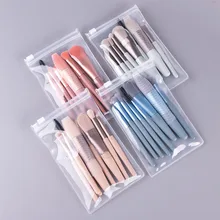 

8PCS Portable Makeup Brushes Set Face Eye Lip Eyeshadow Eyebrow Comb Eyelash Spoolies Foundation Powder Brush Tools Cosmetic