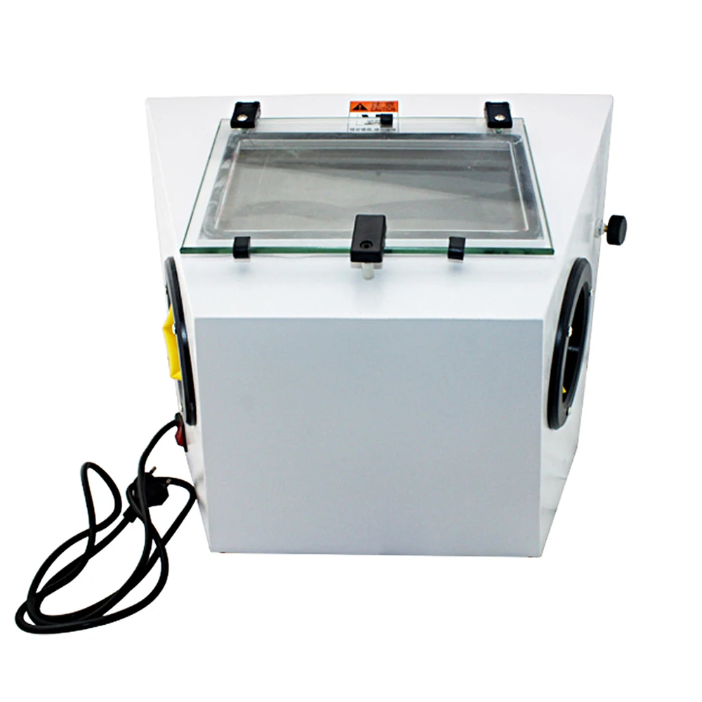 Pneumatic sand blasting machine, metal deburring, rust polishing