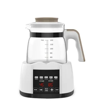 

Milk Bottles Heater sterilizer Baby Feeding Bottle Warmer Thermal Electric kettle Thermostat Glass Heating Boiler Teapot EU