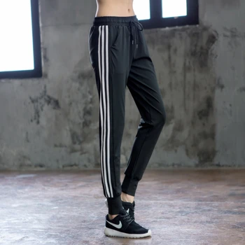 

Aipbunny Lulu Breathable Stripe Gym Yoga Pants Workout Running Athletic leggins Sport Women Fitness Gym Trousers Sports Leggings