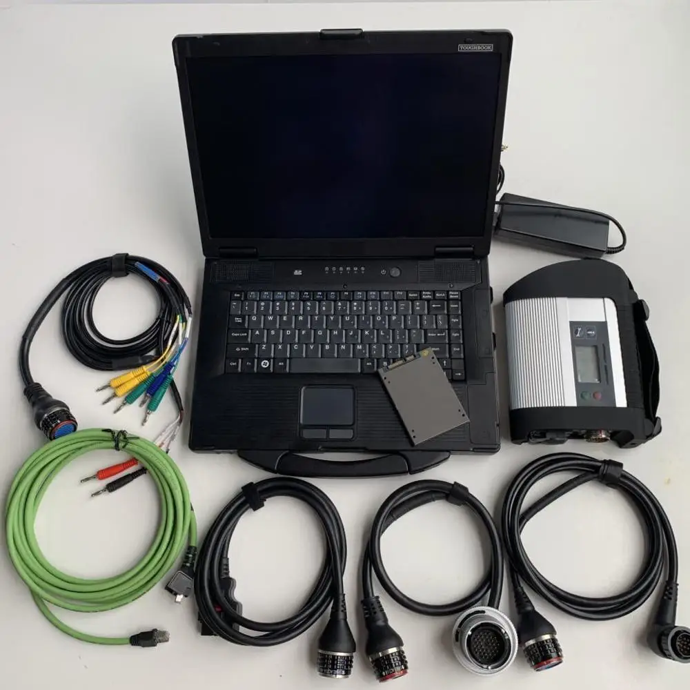 Автомобильный mb star c4 sd ssd 2020 12 новейшее программное обеспечение с cf52 ноутбук