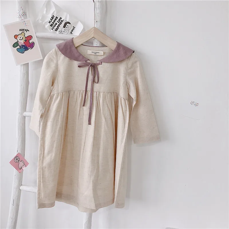 girls linen dress