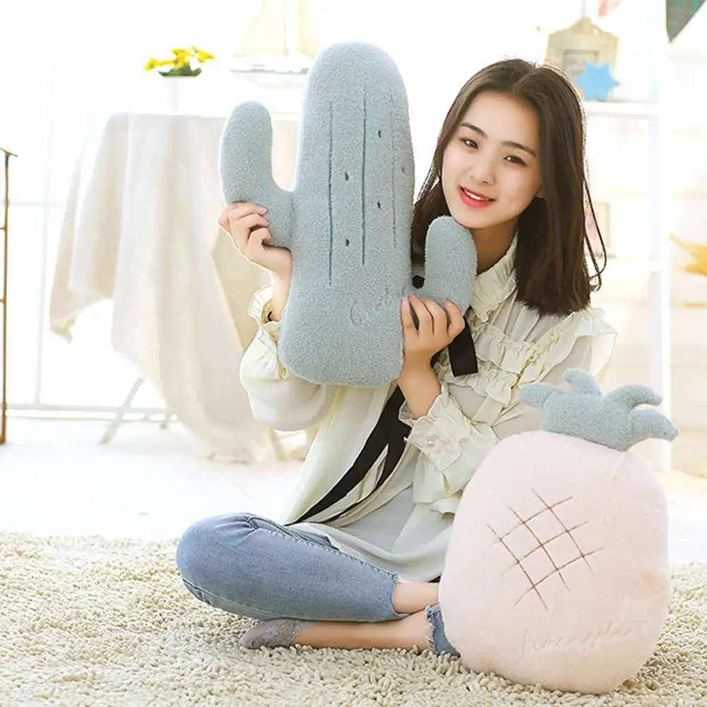 GloryStar Home Back Cushion Pillow Cute Animal Vegetable Shape Plush Doll Toy 5