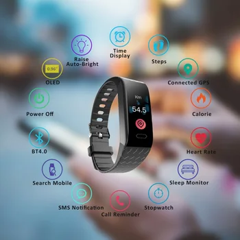 

Mens Womens Smart Sports Bracelet Watch Date Digital Wrist Watch Sport Pedometer Run Step Electronic Digital Watch