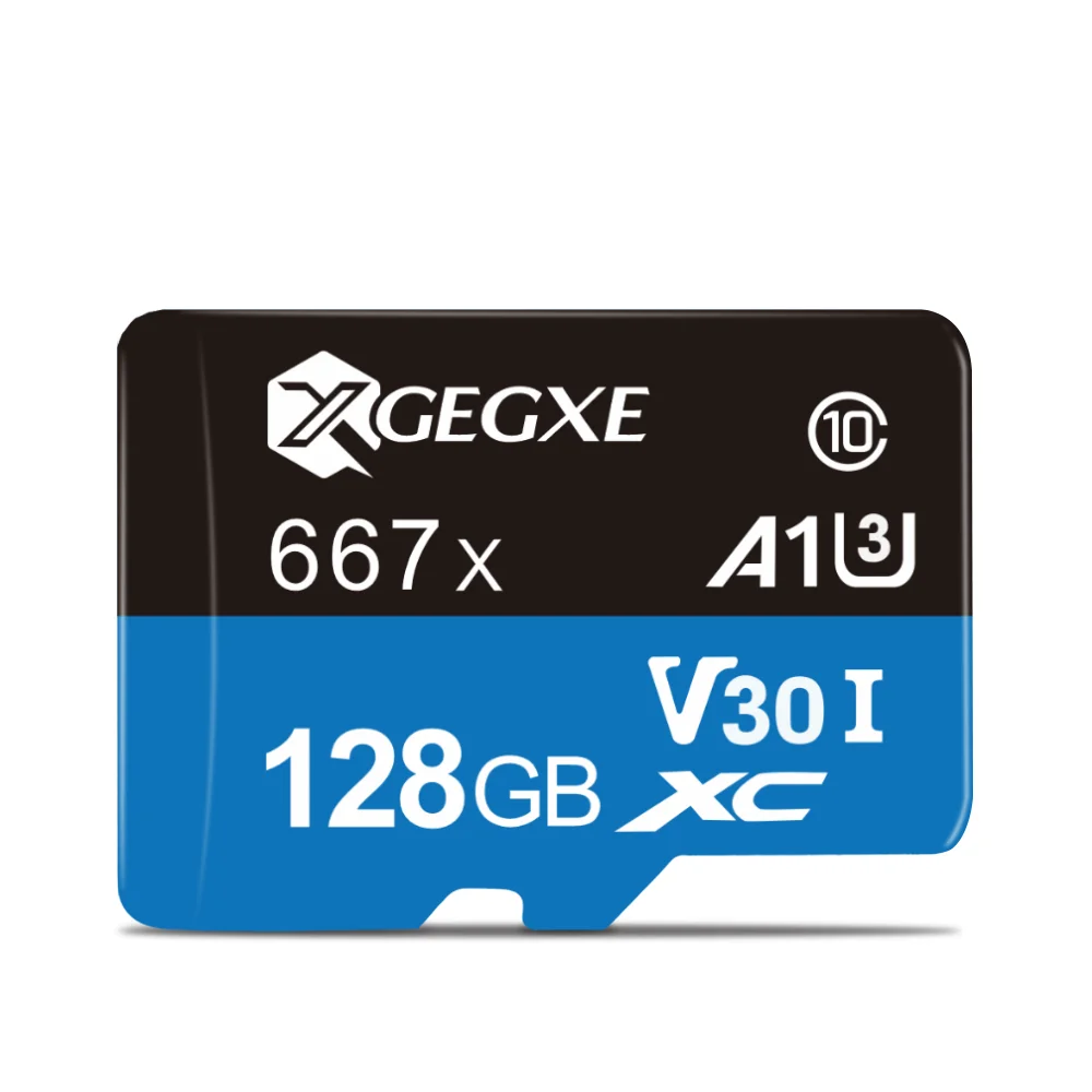 Карта памяти XGEGXE 667x 16 ГБ 32 64 256 карта Micro sd 128 высокоскоростная флеш A1 U1 класс 10 V30 I HC