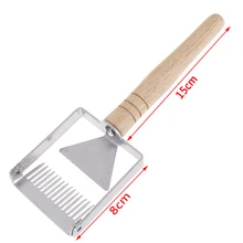 Нержавеющая сталь 1 шт. два в одном нож для резки меда вилка для меда нож пасечный пчелиный инструмент инструменты для пчеловодства игольчатая Лопата