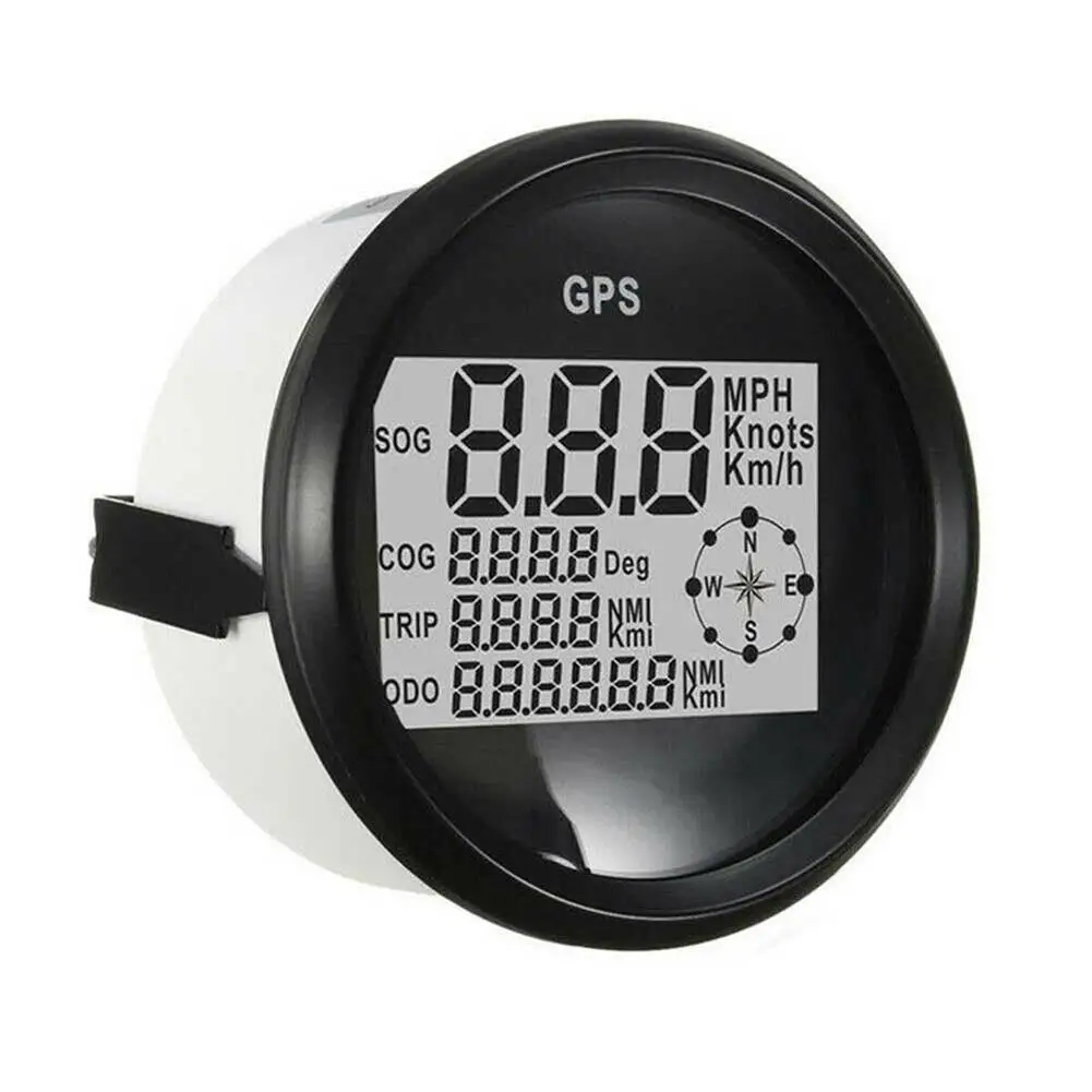 

Car gps speedometer 0-999 knots km/h mph tacometro Odometer With Backlight Yacht Vessel Motorcycle Boat digital Speed Gauge