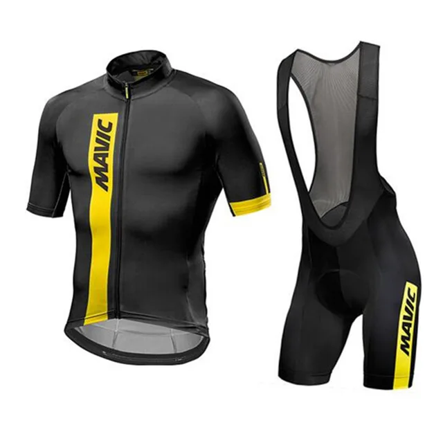 MAVIC, одежда для велоспорта, велосипедная Джерси, Ropa, быстросохнущая, мужская, летняя, профессиональная, для велоспорта, Джерси, велосипед, нагрудник, шорты, набор, Майо - Цвет: 9