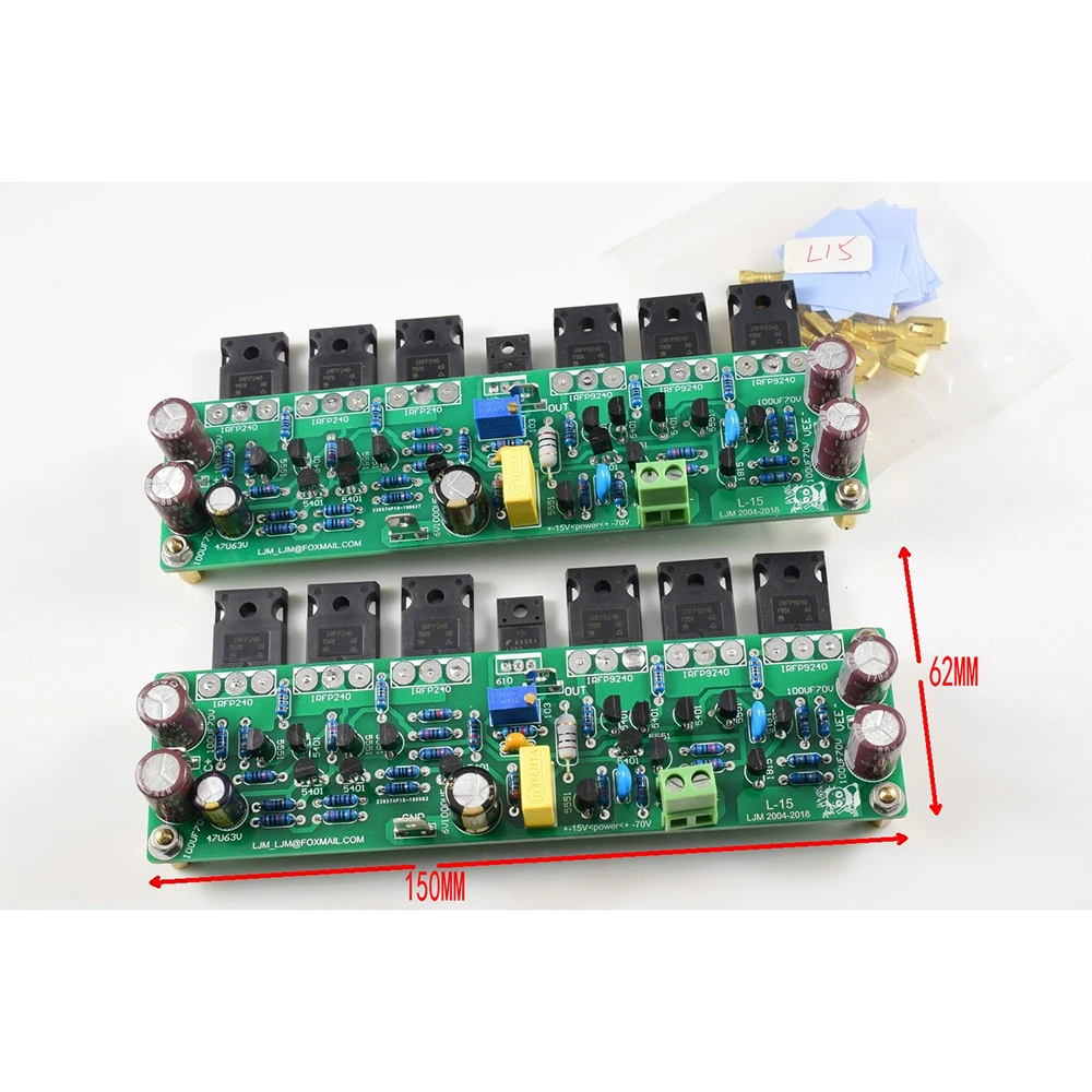 estéreo, 1 par, 300w, 8r, classe ab, irfp240, irfp9240