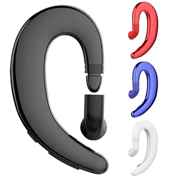 

1Pc Bone Conduction Wireless Bluetooth Earphone Volume Control Headphone Mini Hanging ear motion Bluetooth headset