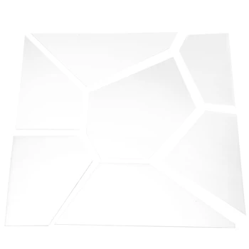

7 Pcs DIY 3D Modern Stickers Mirror Wall Sticker Removable Decoration Sitting Room