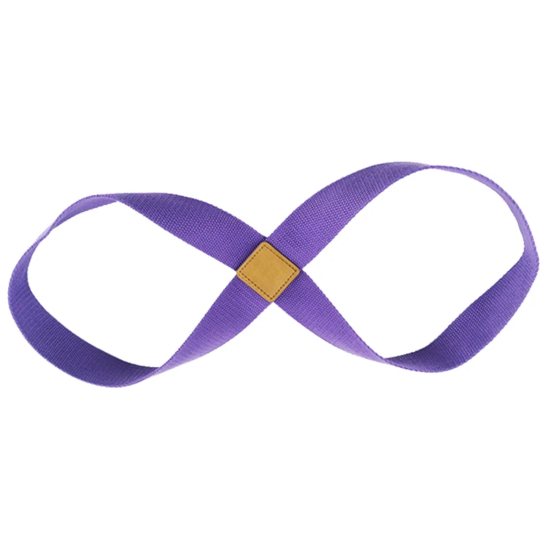 Purple Горячее предложение! Женский эластичный ремень для йоги, комбинированный ремень и оборудование для упражнений на талии, для ног, для тренажерного зала, для фитнеса - Цвет: Purple