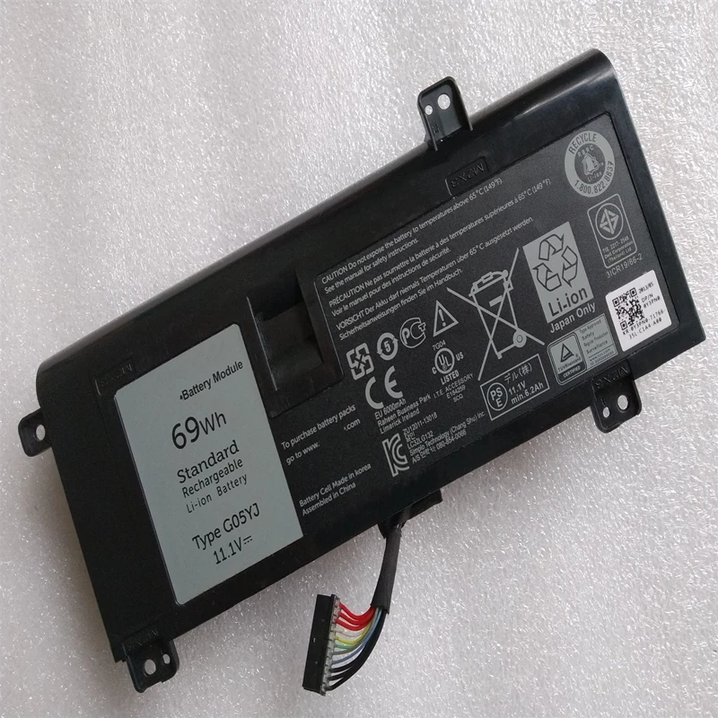 Новинка G05YJ GO5YJ для Dell Alienware 14 P39G A14 M14X R3 R4 ALW14D-5528 1528 4528 Y3PN0 8X70T настоящая