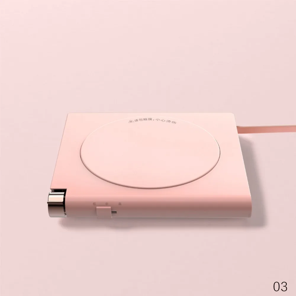 Регулируемый температурный зимний usb-подогреватель для чашек, коврик-грелка, настольная подставка, аксессуары для молока, кофе, чая, подогреватель детского молока