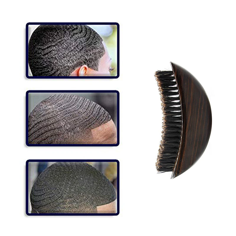6 Stili Nuovi Uomini Spazzola Per Baffi Palma Manico In Legno Morbido Spazzola Per Onde Capelli Barba Pettine Uomo Cinghiale Capelli Setola Barba Barb