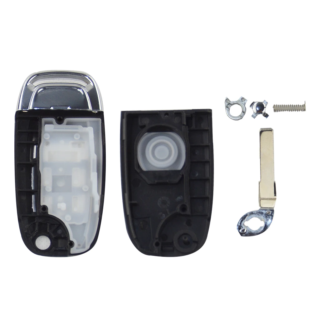 Модифицированный чехол для ключа флип Okeytech Volkswagen Golf 7 Beetle T5 T4 Caddy Bora Mk4 Polo Passat B5 B6 3